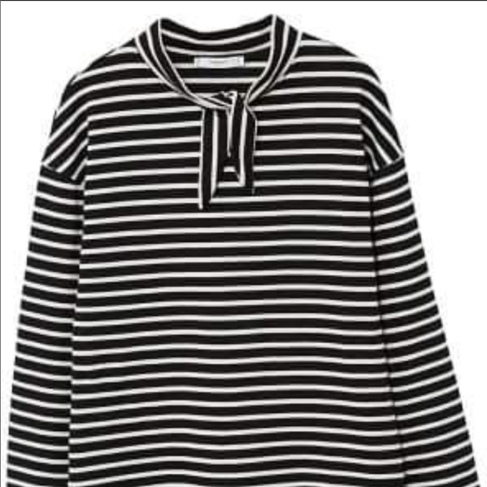 Mango Striped Tee 3/4 sleeve